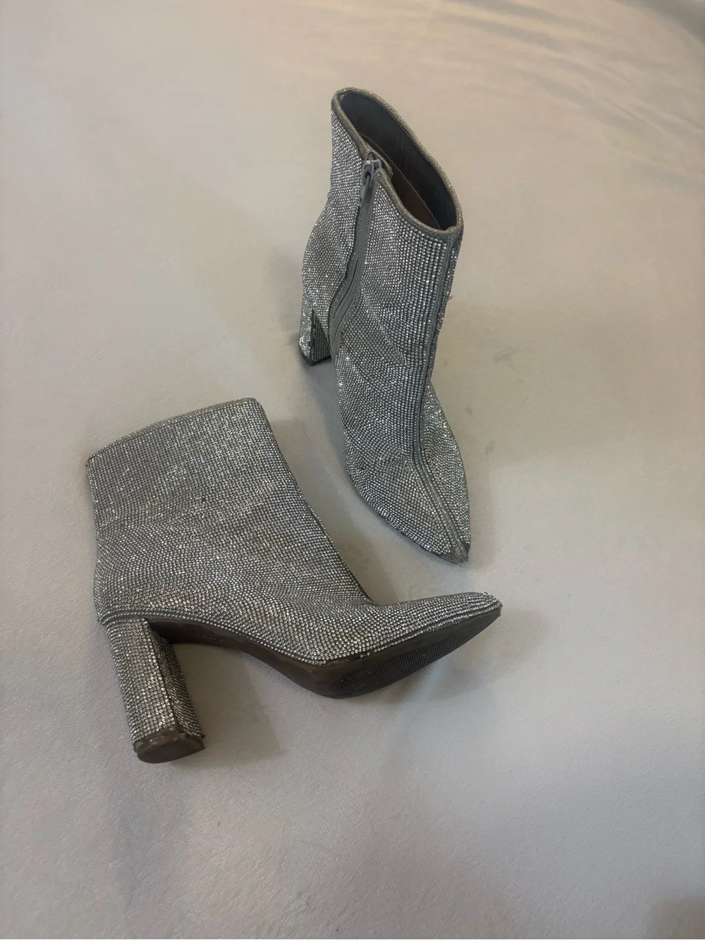 INC rhinestone ankle boots - Picture 1 of 7